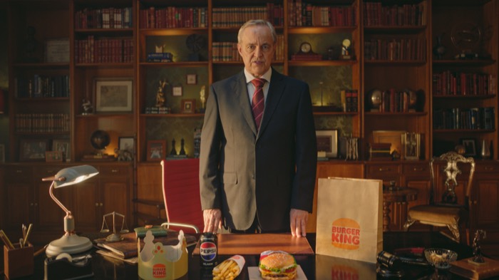 Burger King Brazil's Taste for Lawyers campaign key visual