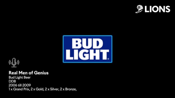 Bud Light Real Men of Genius